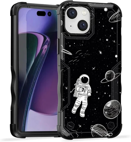 Vista 189 de Funda para iPhone Air, [doble capa] [protección contra caídas de grado militar de 10 pies] Funda resistente a prueba de golpes para iPhone Air