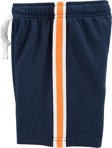 Vista 2 de Simple Joys by Carter's Pantalones cortos de malla para niños y niños, paquete de 3