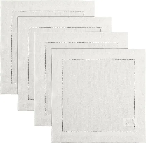 Vista 15 de Solino Home Juego de 4 manteles individuales cuadrados de 14 x 14 pulgadas, lino 100 % puro, de 14 x 14 pulgadas, dobladillo clásico, lavables a