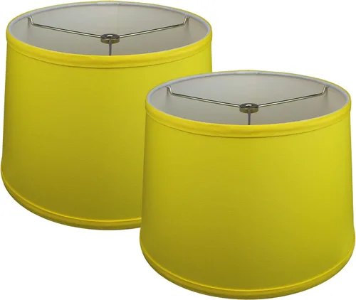Vista 45 de FenchelShades.com - Juego de 2 pantallas de lámpara de 10 pulgadas de diámetro superior x 12 pulgadas de diámetro inferior x 8 pulgadas de altura