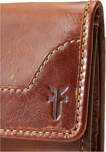 Vista 3 de FRYE Cartera de piel Melissa Continental Snap
