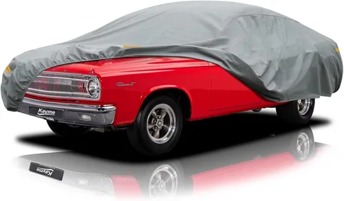 Vista 227 de Kayme Funda de Coche de Servicio Pesado Impermeable para Todo Tipo de Clima, Ajuste Personalizado para Tesla Model S, Cubierta Exterior Completa