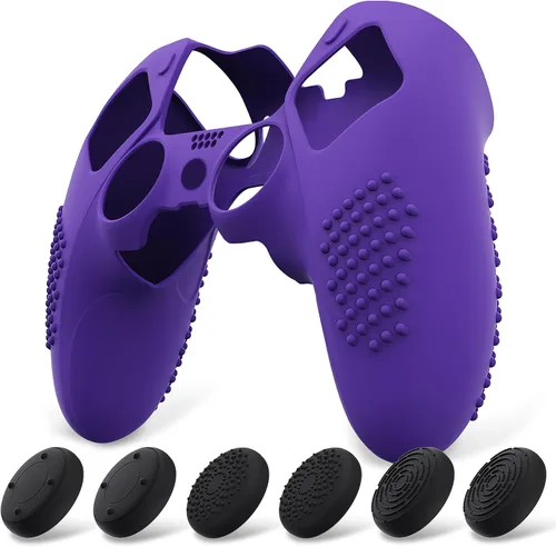 Vista 88 de PlayVital 3D Studded Edition Anti-Slip Silicone Cover Case for ps5 Edge Controller, Soft Rubber Protector Skin for ps5 Edge Wireless Controller with