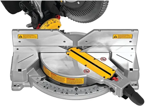 Vista 7 de DEWALT Sierra ingletadora, doble bisel, compuesta, 12 pulgadas, 15 amperios (DWS716)
