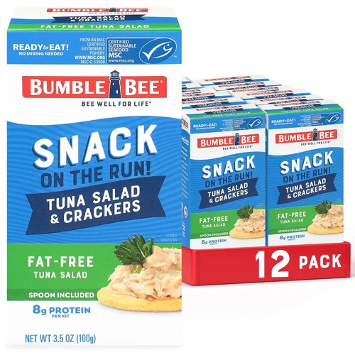 Vista 17 de Ensalada de atún Bumble Bee con galletas saladas - Sin grasa - 3.5 oz (Paquete de 3)