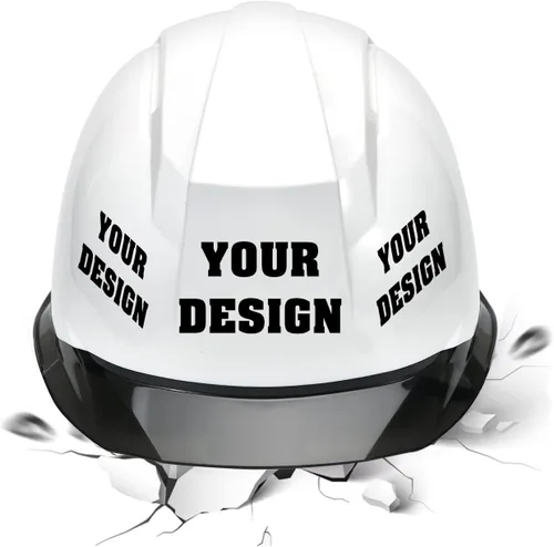 Vista 6 de Casco de seguridad con logotipo personalizable, protector para la cabeza, para trabajo al aire libre (naranja (nuevo estándar))