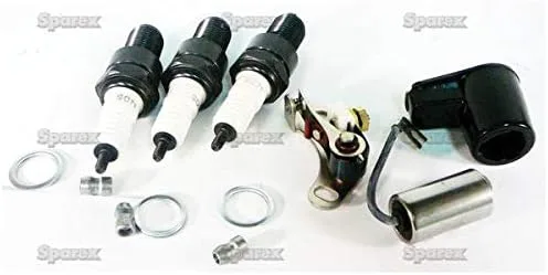 Vista 2 de Kit completo de ajuste de encendido para tractor Ford '65-up y cargadora/retroexcavadora 3 cyl Gas