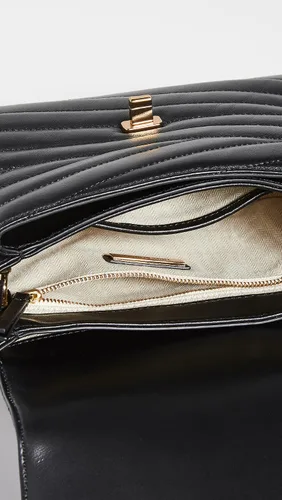 Vista 6 de Tory Burch Kira Chevron pequeño asa superior para mujer