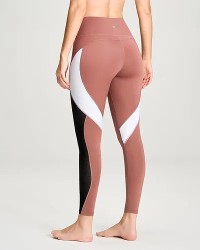 Vista 61 de Malla Queenieke 8030 de yoga, para correr, leggings con color combinado, para mujer