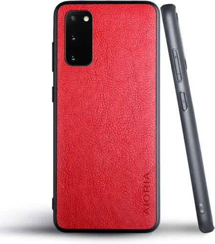 Vista 45 de AIORIA Para Samsung Galaxy Note 20 Case, 6.7 pulgadas Premium PU Leather Cover Retro Business Design Funda protectora completa para Samsung Note 20