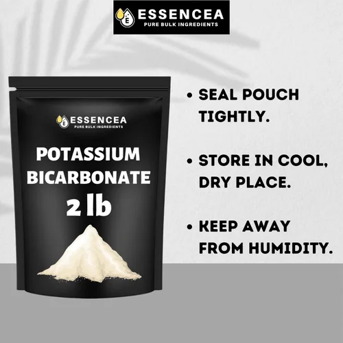 Vista 6 de Bicarbonato de potasio de 2 libras por Essencea Pure Bulk Ingredients Electrolito y levadura Suplemento de potasio puro y sin diluir