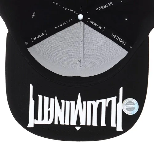 Vista 4 de WITHMOONS Gorra de béisbol Illuminati Patch Hip Hop AL2344