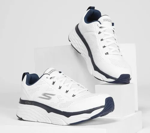 Vista 7 de Skechers Max Cushioning Elite Lucid- Tenis de cuero para caminar y correr para hombre
