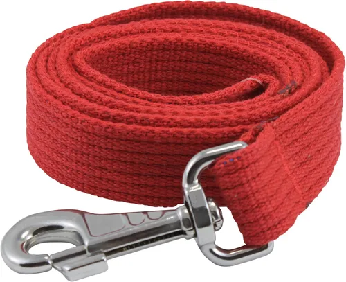 Vista 2 de Correa para perro de 4.5 pies de largo para entrenamiento, rojo 4 tamaños (XL: 1.2 pulgadas de ancho)