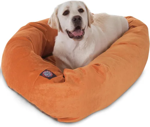 Vista 8 de Majestic Pet Villa - Cama para perros de espuma viscoelástica triturada de 32 pulgadas para perros de tamaño mediano, 32 x 23 x 7 pulgadas, cama