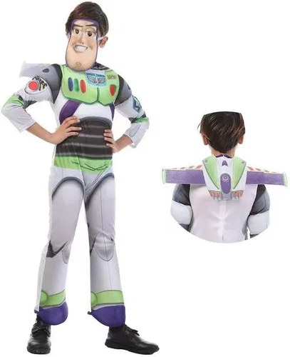 Vista 6 de Disfraz de cosplay de Buzz Lightyear para niños disfraz de cosplay de Halloween