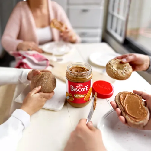 Vista 7 de Lotus Biscoff - Mantequilla de Galletas Blandas, Caramelo, 400 Gramos