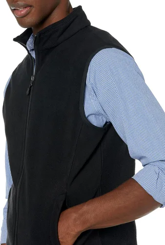 Vista 4 de Tienda Essentials Men's Full-Zip Polar Fleece Vest (Available in Big & Tall)