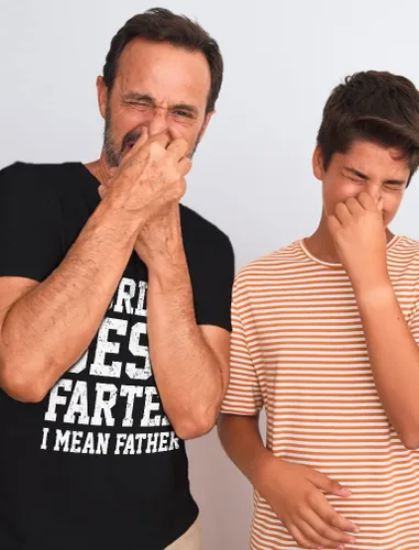Vista 3 de Camiseta Tstars World Best Farter I Mean Father, regalos divertidos para papá de hija hijo, camiseta graciosa para hombres A1