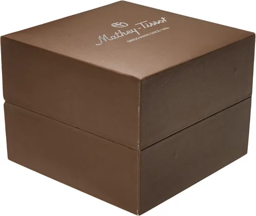 Vista 3 de Mathey Tissot Classic para hombre, Oro, Movimiento de cuarzo