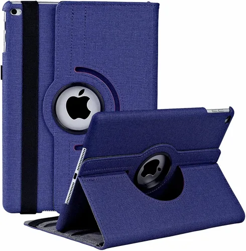 Vista 13 de Funda giratoria para iPad de 9.7 pulgadas 2018 2017 / Funda para iPad Air 2 - Funda protectora con soporte giratorio de 360 grados y función