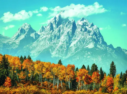 Vista 2 de Clementoni 35034.6 - Colección Grand Teton en Otoño, 500 Piezas