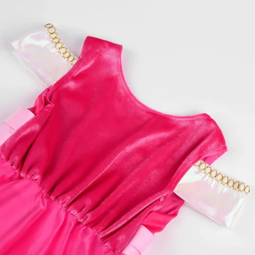 Vista 5 de Ohlover Disfraz de princesa para fiesta de cumpleaños vestido elegante para niñas