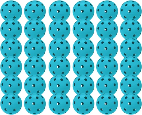 Vista 41 de Paquete de 6 pelotas de pickleball deportivas para exteriores - 40 pelotas de pickleball - Bolas de pickleball de EE. UU. aprobadas por USAPA