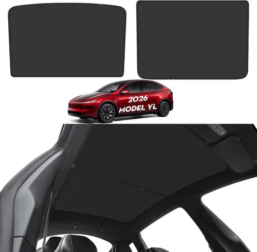 Vista 14 de Parasol de techo para Tesla Modelo 3 2026, parasol mejorado para techo solar para el nuevo Tesla Modelo 3 2024-2026, accesorios Highland