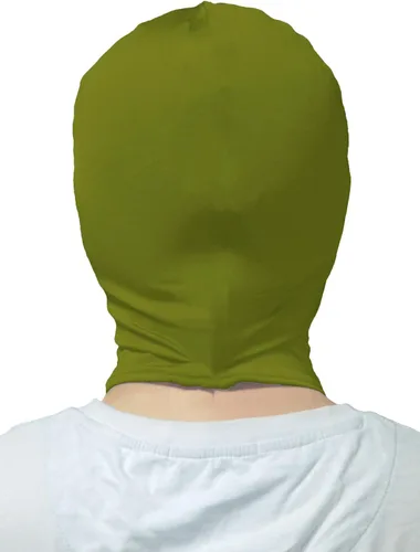 Vista 2 de VSVO Máscara de capucha Zentai con ojos abiertos y boca