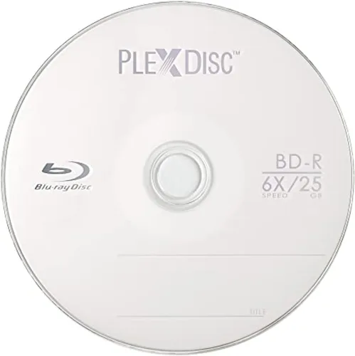 Vista 2 de 633-814 Disco grabable de una sola capa con logotipo Blu-ray de 25 GB 6X BD-R, husillo de 50 discos