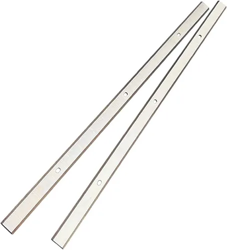Vista 2 de Juego de 2 cuchillas de repuesto para Porter Cable PC305TP, Craftsman 21758 de 12-1/2 pulgadas