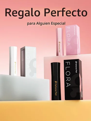 Vista 6 de Perfume Pod FLORA Atomizador de Perfume Recargable, Botella de Perfume con Llenado por la Parte Inferior, Mini Dispensador de Colonia