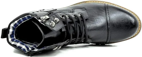 Vista 6 de Bruno Marc Men's Military Motorcycle Combat Military Boots
