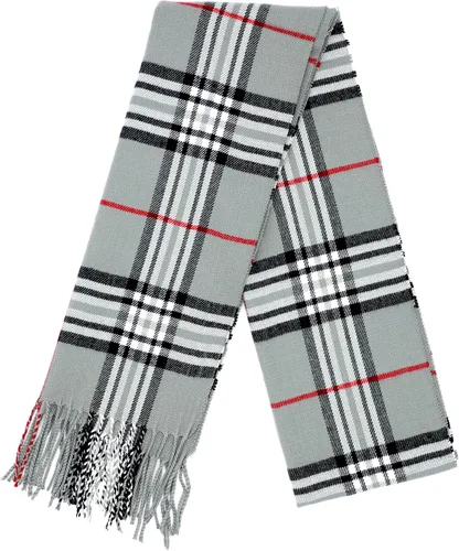 Vista 48 de Bufanda de invierno Achillea suave y cálida, de tartán, a cuadros, de cachemira, unisex