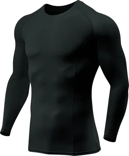 Vista 9 de ATHLIO - Paquete de 1 o 3 camisetas de compresión de manga larga con protección FPU 50+ para hombre, camiseta de protección para deportes acuáticos
