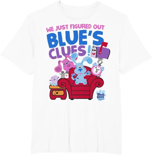 Vista 9 de Blue's Clues & You Group Shot Just Figured Out Blue's Clues Camiseta Negro