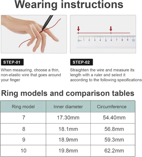 Vista 3 de Anillo inteligente para mujeres y hombres, rastreador de salud y fitness con frecuencia cardíaca, monitor de sueño, oxígeno en sangre, HRV, 128