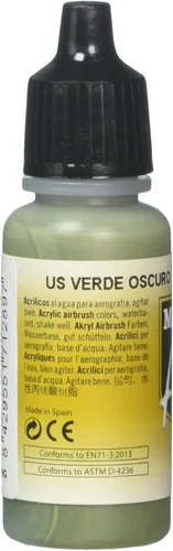 Vista 3 de Vallejo Pintura verde oscuro de EE. UU., 0.6 fl oz