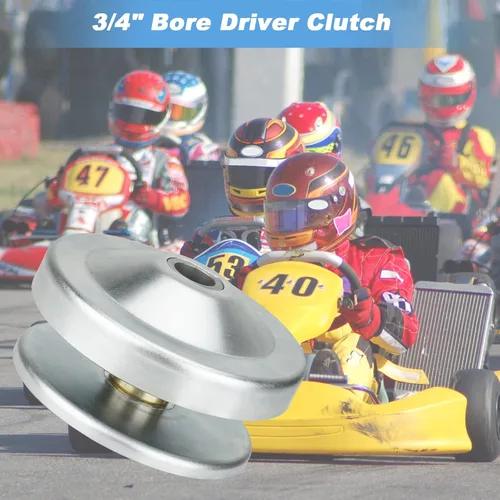 Vista 5 de Reemplazo de polea de controlador para embrague convertidor de par de bicicleta Go Kart serie 30, compatible con Manco Comet 219552A 212CC 3/4