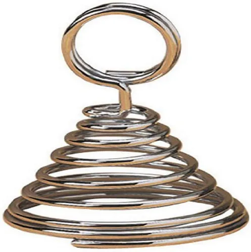 Vista 3 de American Metalcraft NSB4 Swirl Base Números Stands, 4 pulgadas de alto