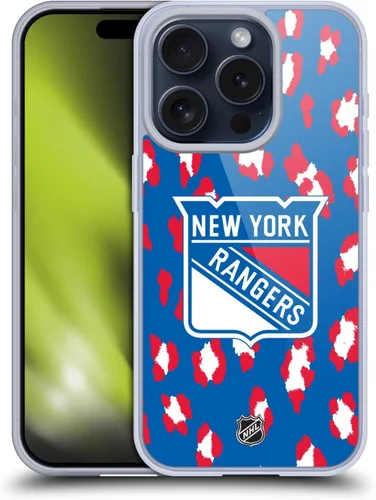 Vista 92 de Head Case Designs Funda de gel suave con licencia oficial de la NHL Camouflage New York Rangers compatible con Apple iPhone 7 Plus/iPhone 8 Plus