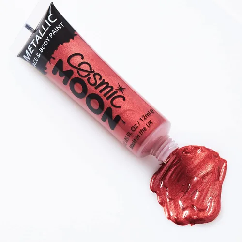 Vista 7 de Cosmic Moon - Maquillaje metálico para la cara y el cuerpo - 0.40 fl oz - Crea fascinantes diseños de pintura facial metálica! - Juego de 6