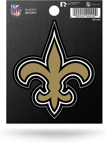 Vista 8 de Rico Industries NFL unisex NFL Short Sport Decal Color del