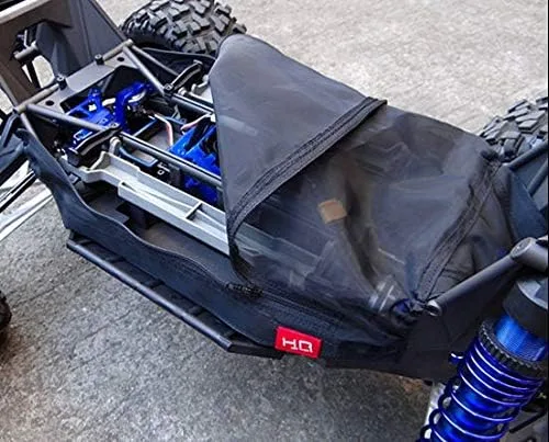 Vista 2 de Cubierta antipolvo ultra práctica impermeable para coche TRAXS X-maX 1/5 RC