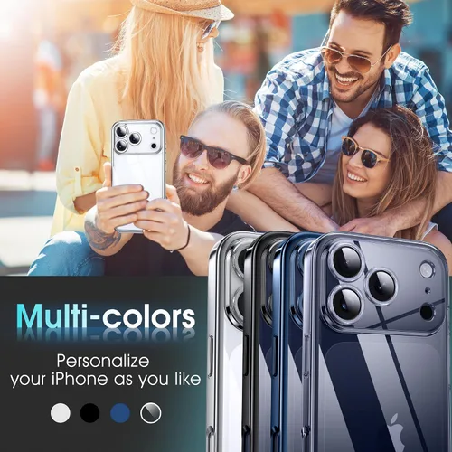 Vista 758 de Supdeal Funda cristalina transparente para iPhone 11, [No se amarillea] [Protección de la cámara] [Probado contra caídas de grado militar] Funda