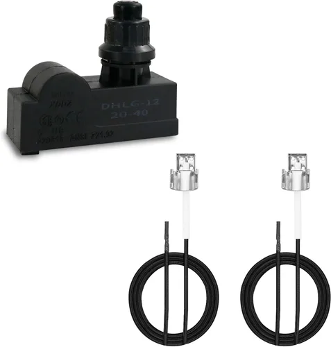 Vista 10 de Kit de reemplazo de encendido de parrilla DHLG-12 para Charbroil, encendido electrónico de 2 salidas y botón de interruptor con 6 cables
