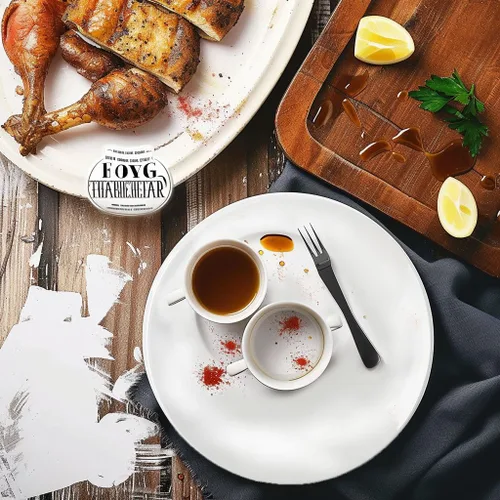 Vista 9 de Amazon - Platos de cena blancos de 6 piezas de 8.5 pulgadas, platos redondos ligeros, Simply plato de postre, vidrio de triple capa y resistente a