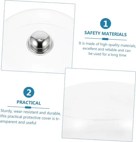 Vista 6 de BESTOYARD 3 piezas de bandeja para tartas, bandejas de plástico, capacillos para cupcakes, palet de plástico, pantalla de alimentos para mosca