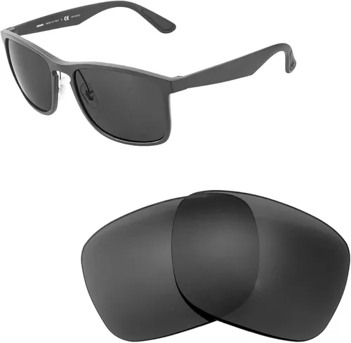 Vista 3 de Walleva Lentes de repuesto para lentes de sol Ray-Ban RB4264 Chromance de 2.283in, múltiples opciones disponibles